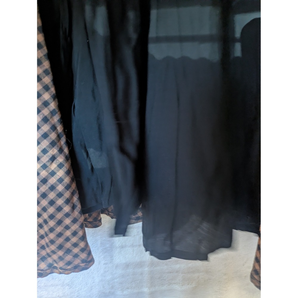 Ivy City Co Maple Women's Brown Gingham Check Midi Dress Size 2 NWT - Picture 11 of 14